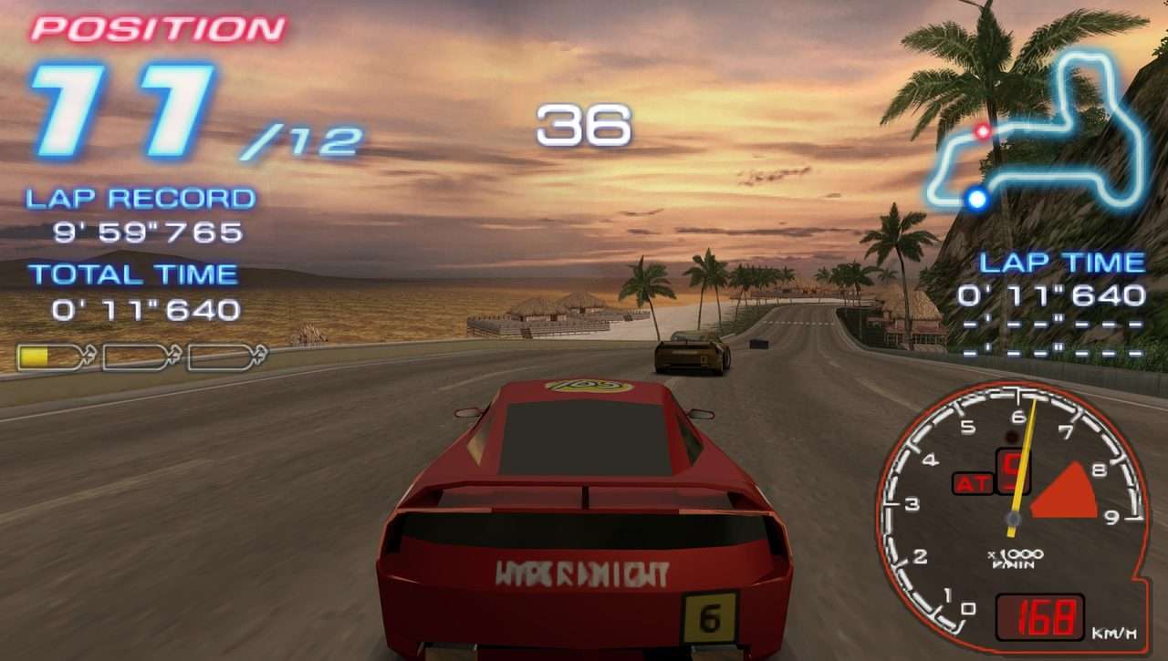 PPSSPP 运行山脊赛车2